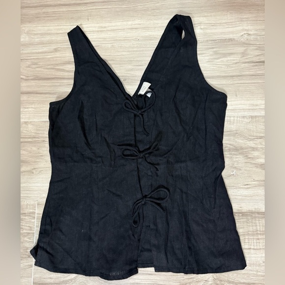 a new day Tops - a new day Black Sleeveless Blouse Women's Size S